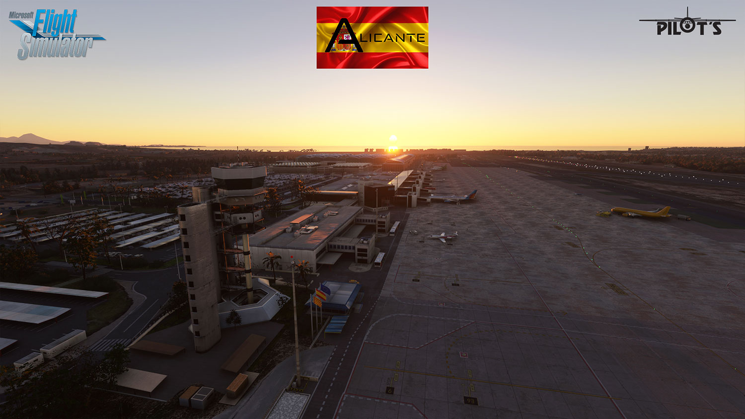 PILOT'S - LEAL - Alicante Airport MSFS