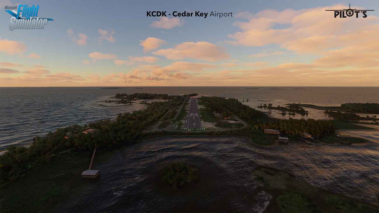 PILOT'S - KCDK - Cedar Key Airport MSFS