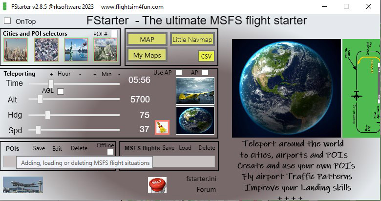 Rksoftware - FStarter for MSFS