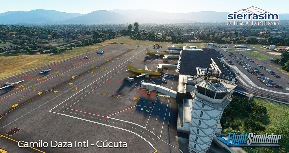 Sierrasim Simulation - SKCC - Camilo Daza International Airport MSFS