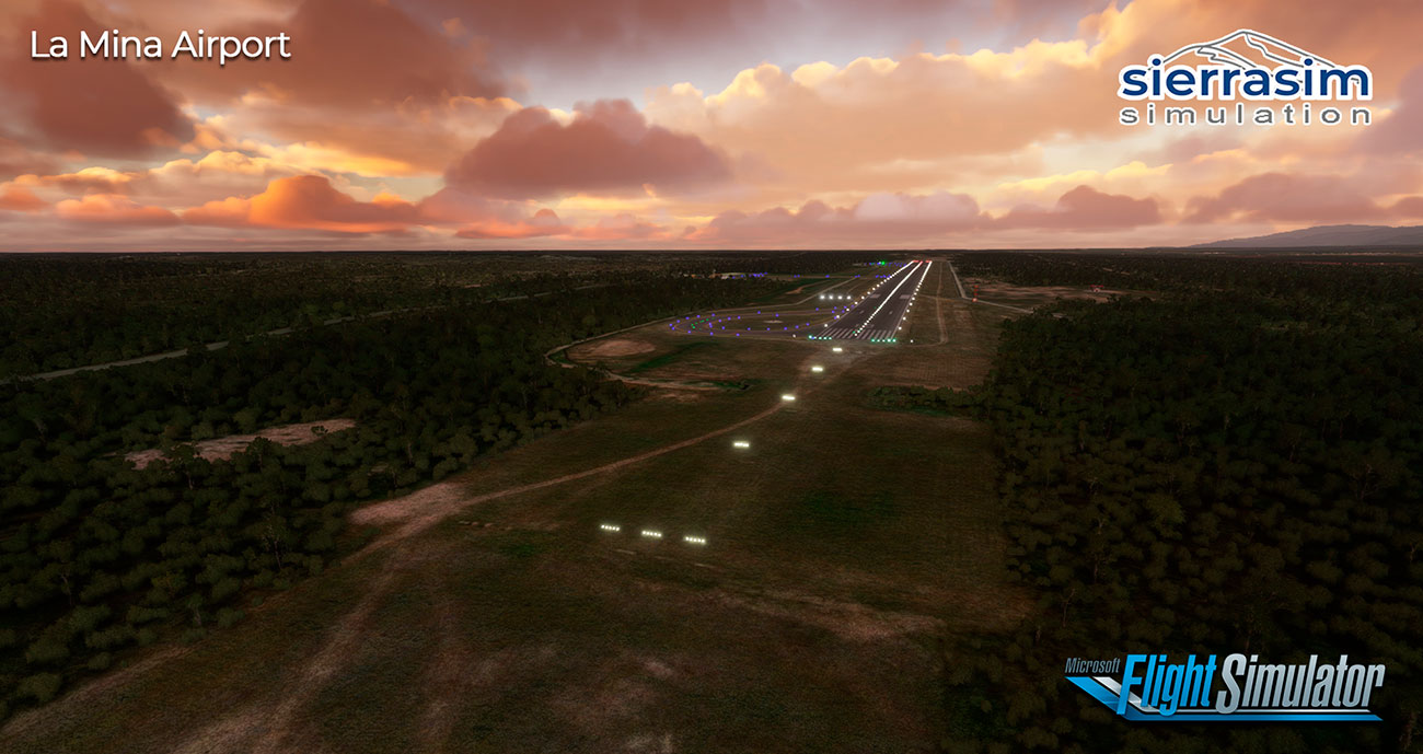 Sierrasim Simulation - SKLM - Jorge Isaacs Airport - La Mina MSFS