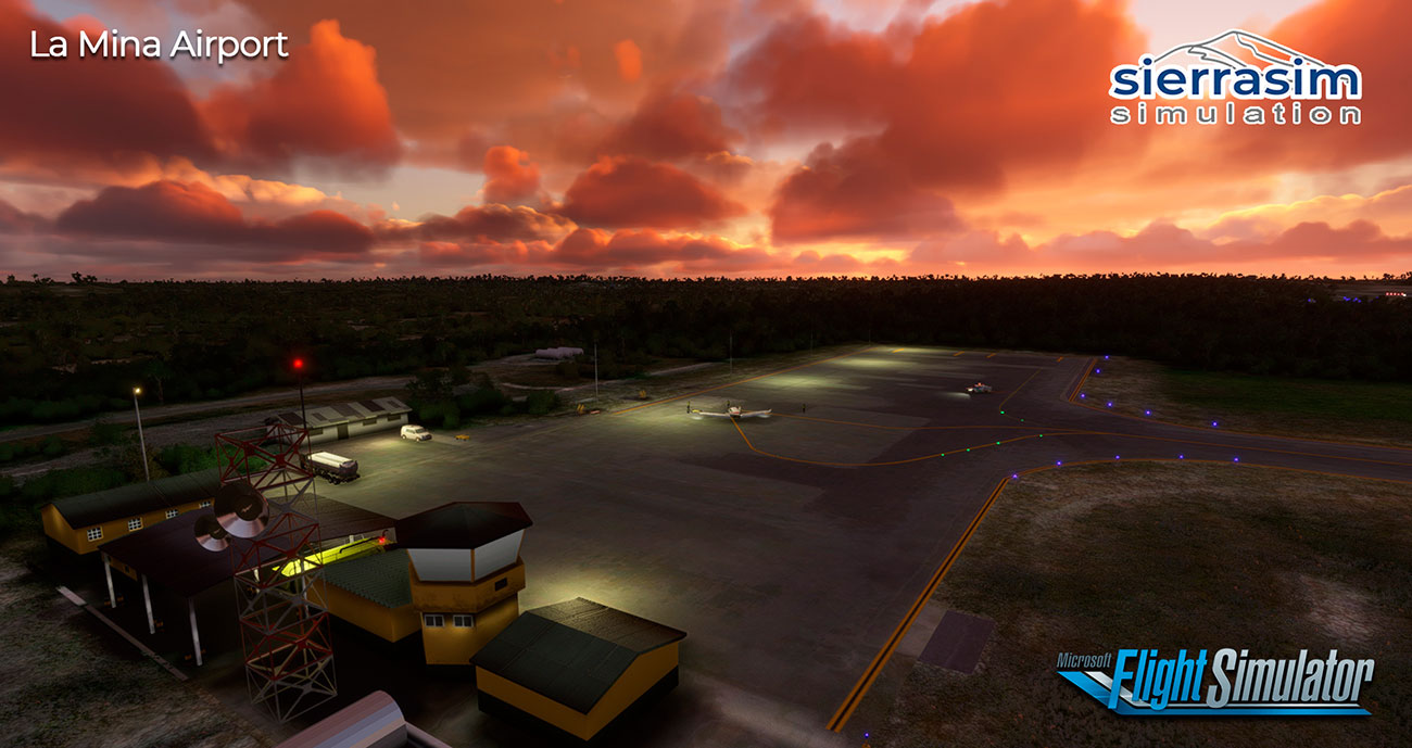 Sierrasim Simulation - SKLM - Jorge Isaacs Airport - La Mina MSFS