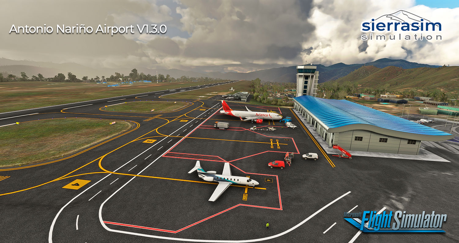 Sierrasim Simulation - SKPS - Antonio Nariño Airport - Pasto MSFS