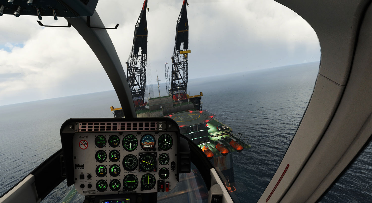 Skyline Simulations - Heerema OilRig MSFS