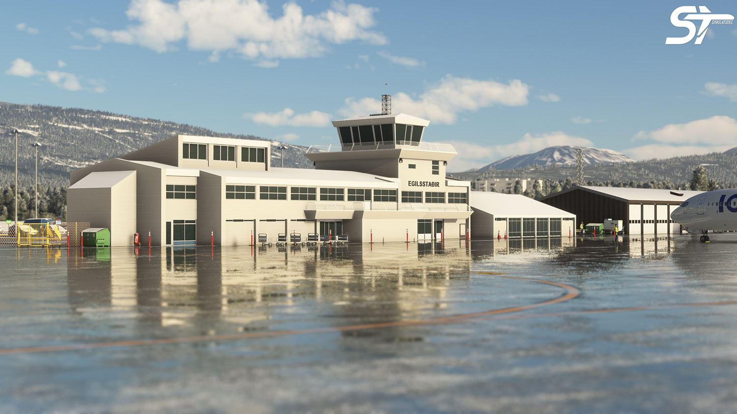 ST Simulations - BIEG - Egilsstadir Airport MSFS