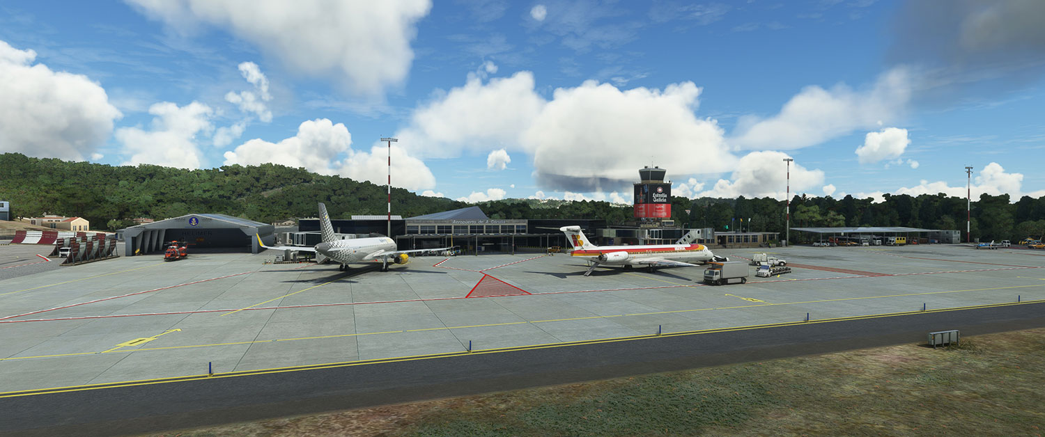 TDM Scenery Design - Airport A Coruña