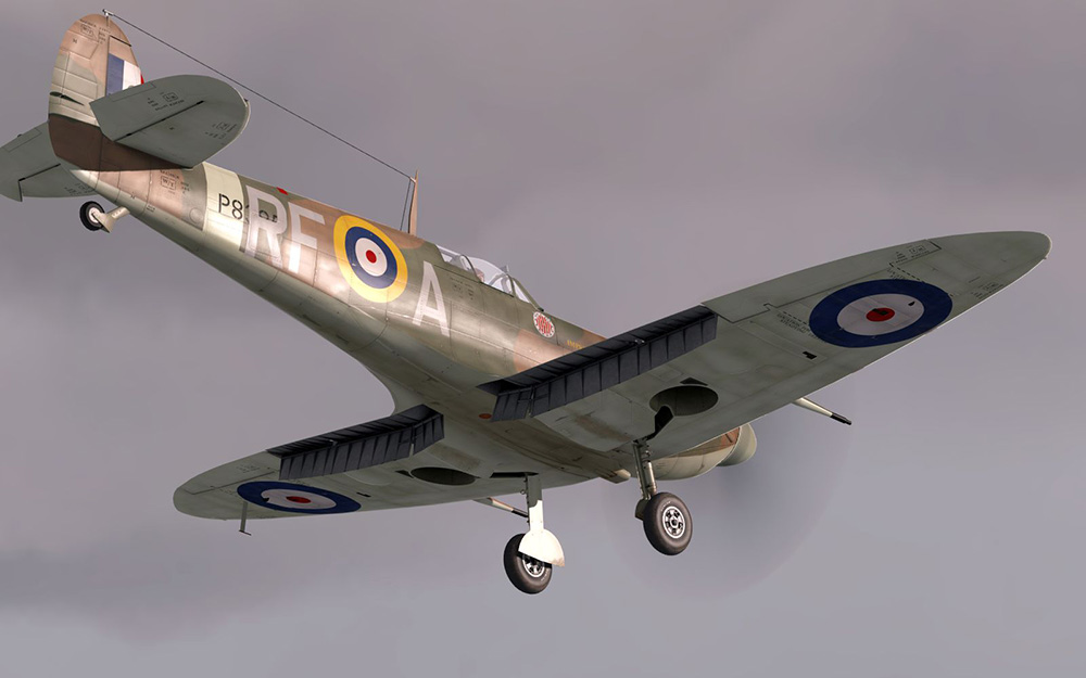 Accu-sim Spitfire MkI-II (P3D Academic)