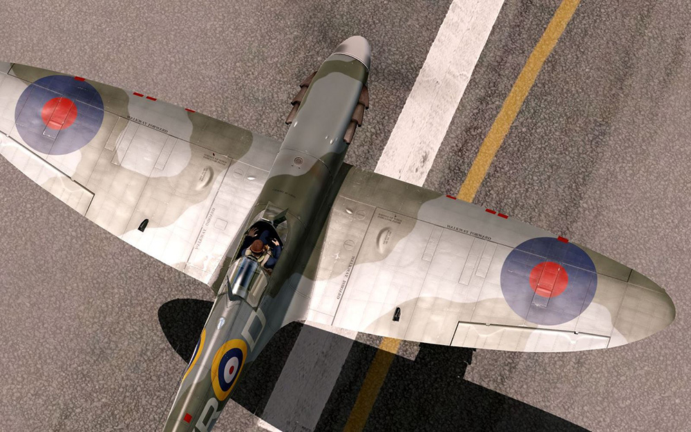 Accu-sim Spitfire MkI-II (P3D Academic)