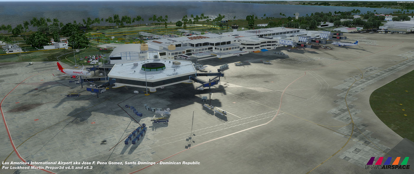 BravoAirspace - MDSD - Las Américas International Airport P3D
