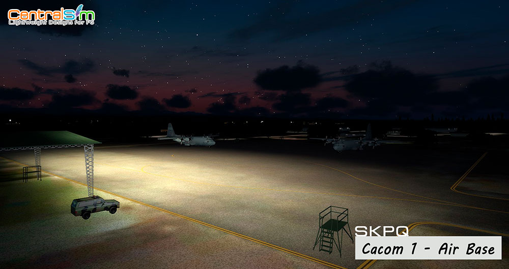 SKPQ - CACOM1 Air Base – Captain German Olano Air Base P3D V4/V5
