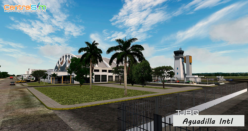 TJBQ - Rafael Hernandez International Airport - Aguadilla P3D V4/V5