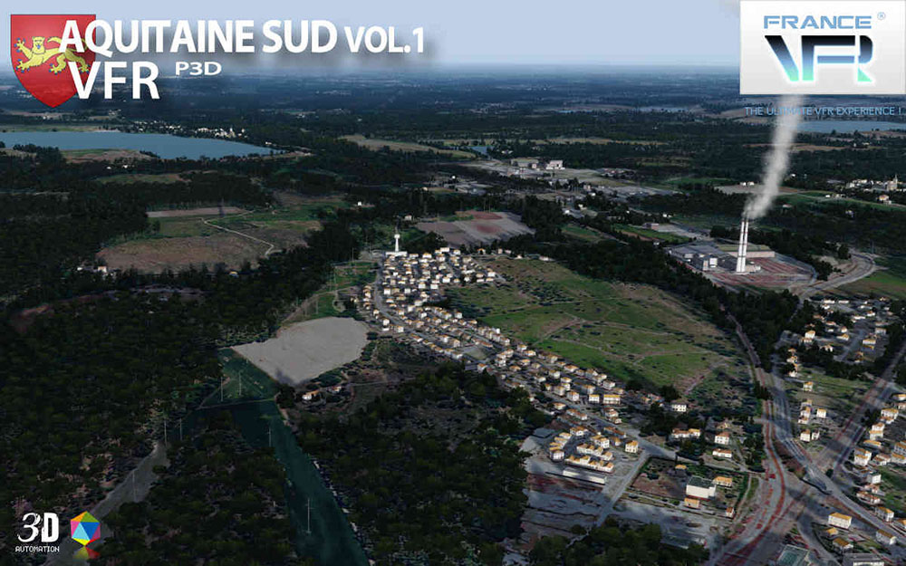 Aquitaine VFR Vol. 1 P3D V4/V5