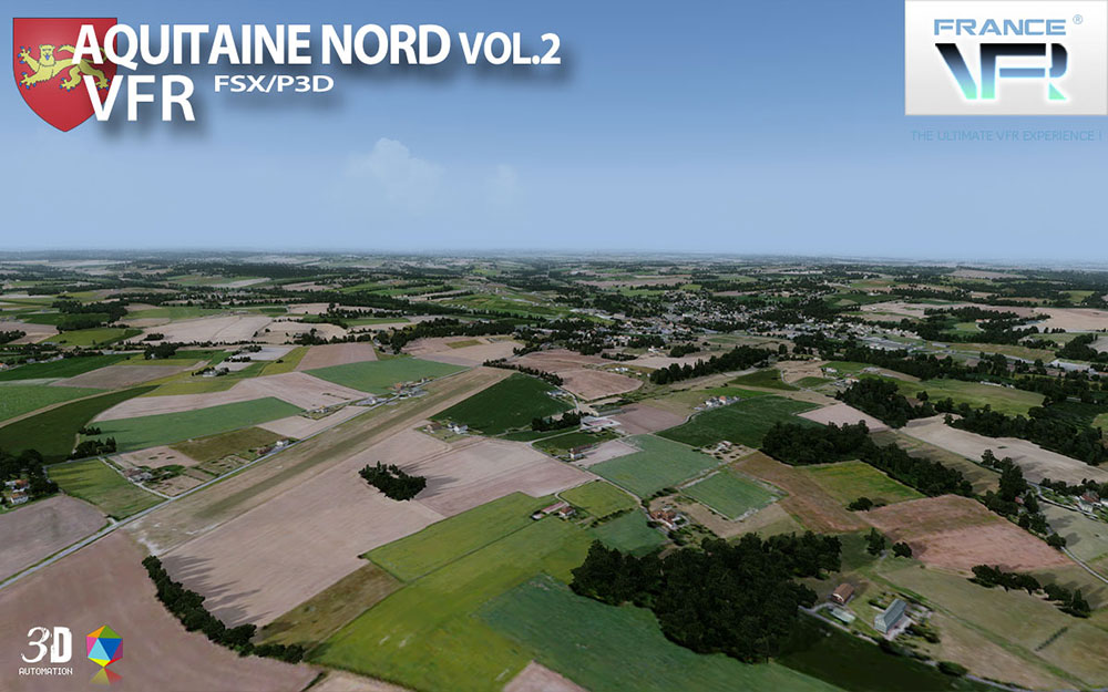 Aquitaine VFR Vol. 2 P3D V4/V5