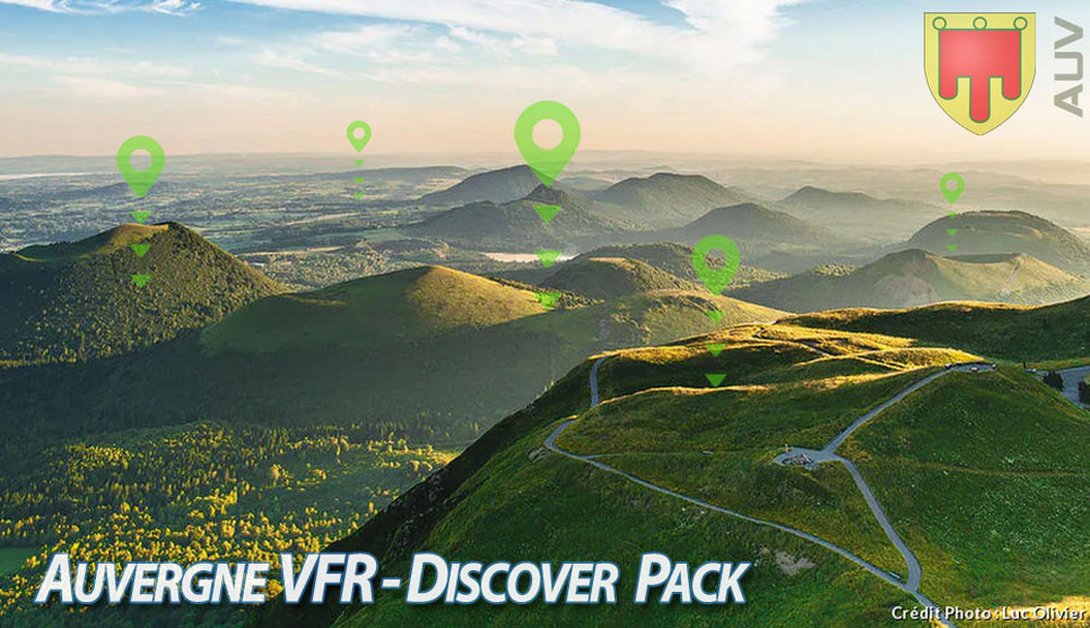 Auvergne VFR - Discover Pack P3D V4/V5