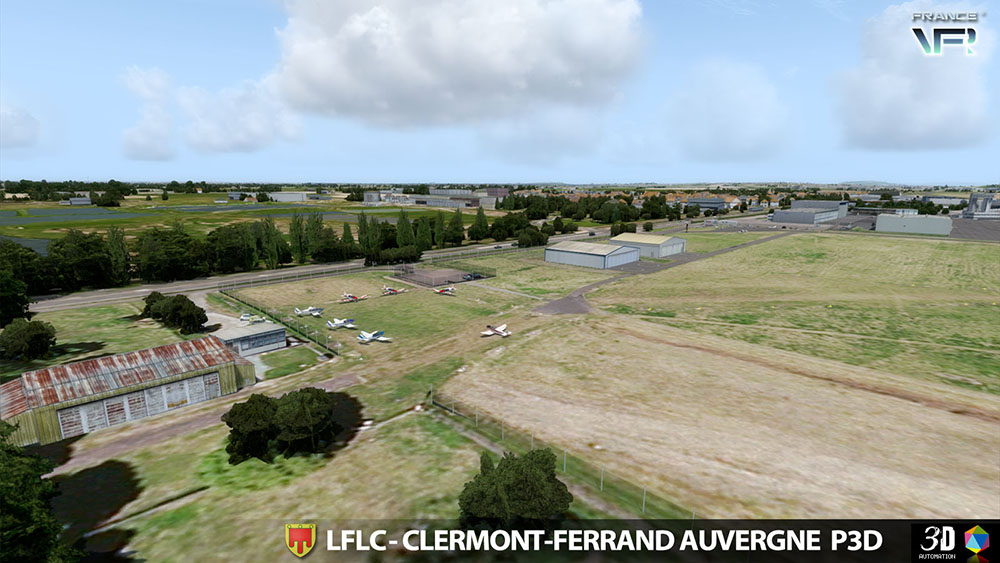 LFLC - Clermont-Ferrand P3D