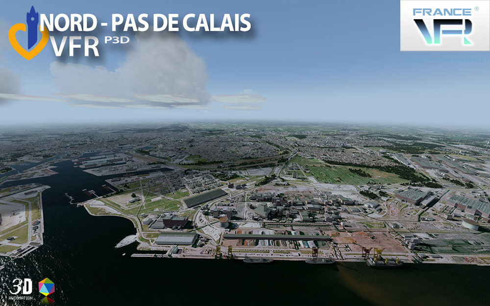 Nord-Pas de Calais VFR P3D V4/V5