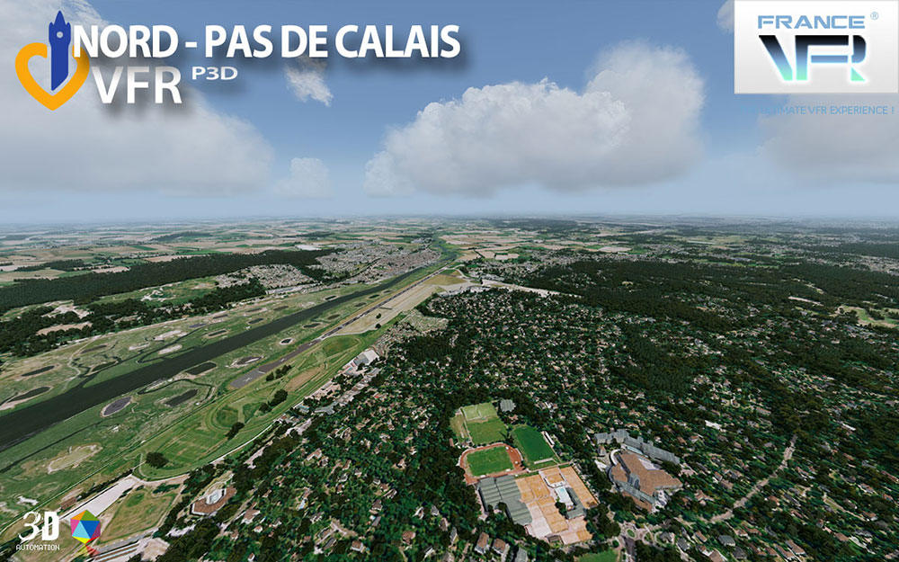 Nord-Pas de Calais VFR P3D V4/V5