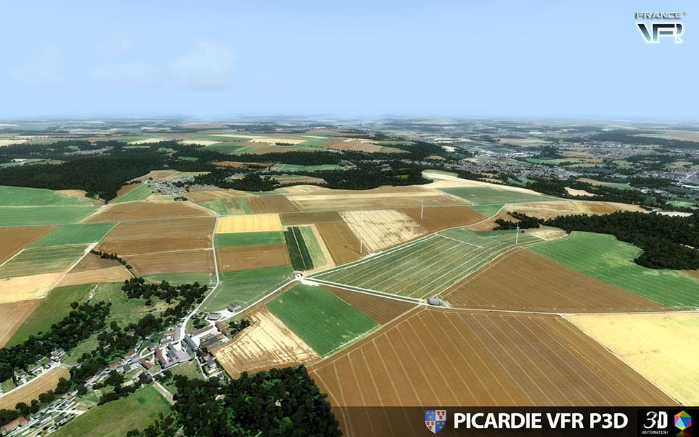 Picardie VFR for P3D V4/V5