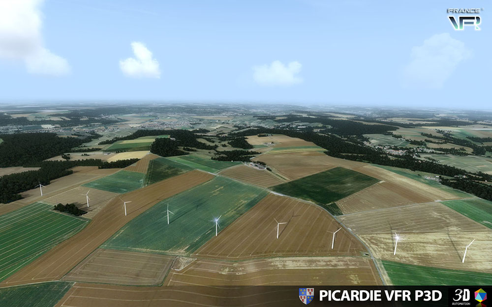 Picardie VFR for P3D V4/V5