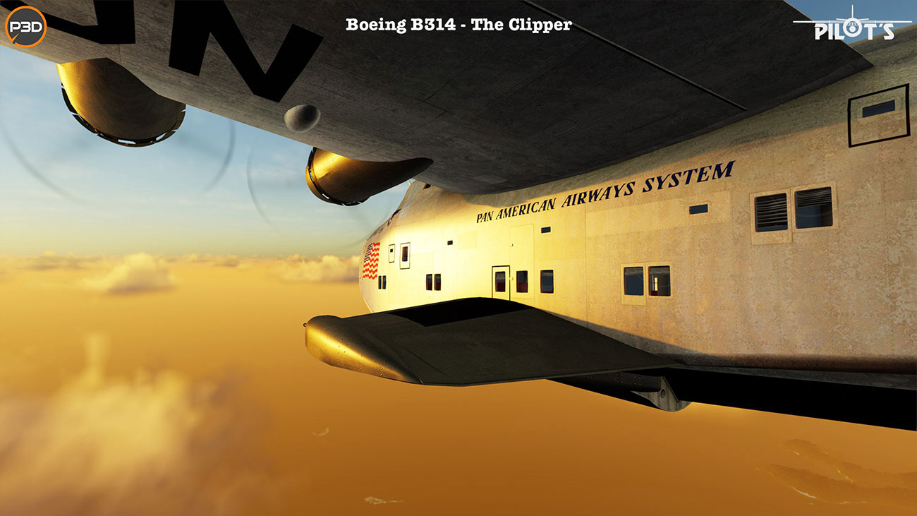 PILOT'S - Boeing B314 - The Clipper Basic Version P3D