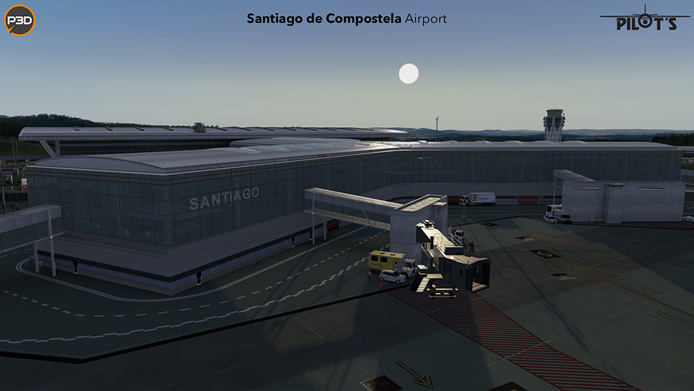 LEST - Santiago de Compostela Airport P3D