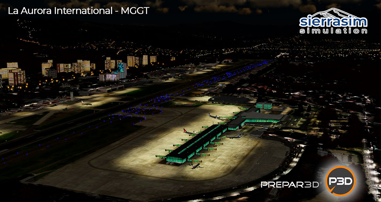 MGGT - La Aurora International Airport P3D V4/V5