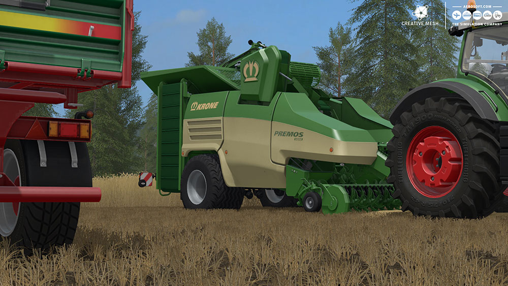 Farming Simulator 17 Add-on Straw Harvest