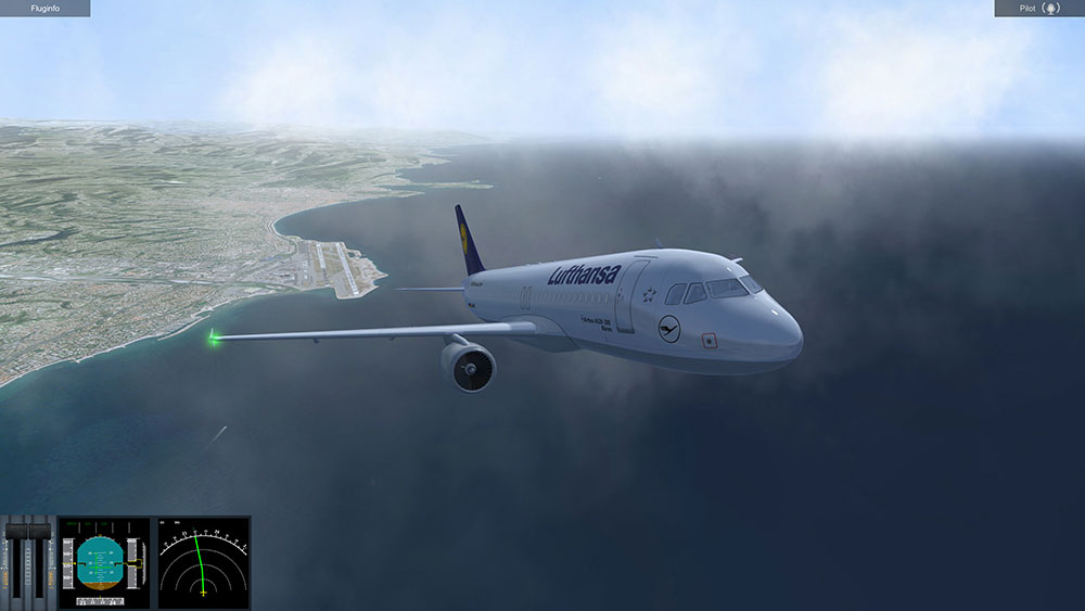 Urlaubsflug Simulator