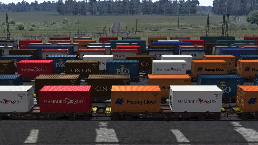 Railworks Downloadpack - Containerwagen Sgjkkmms