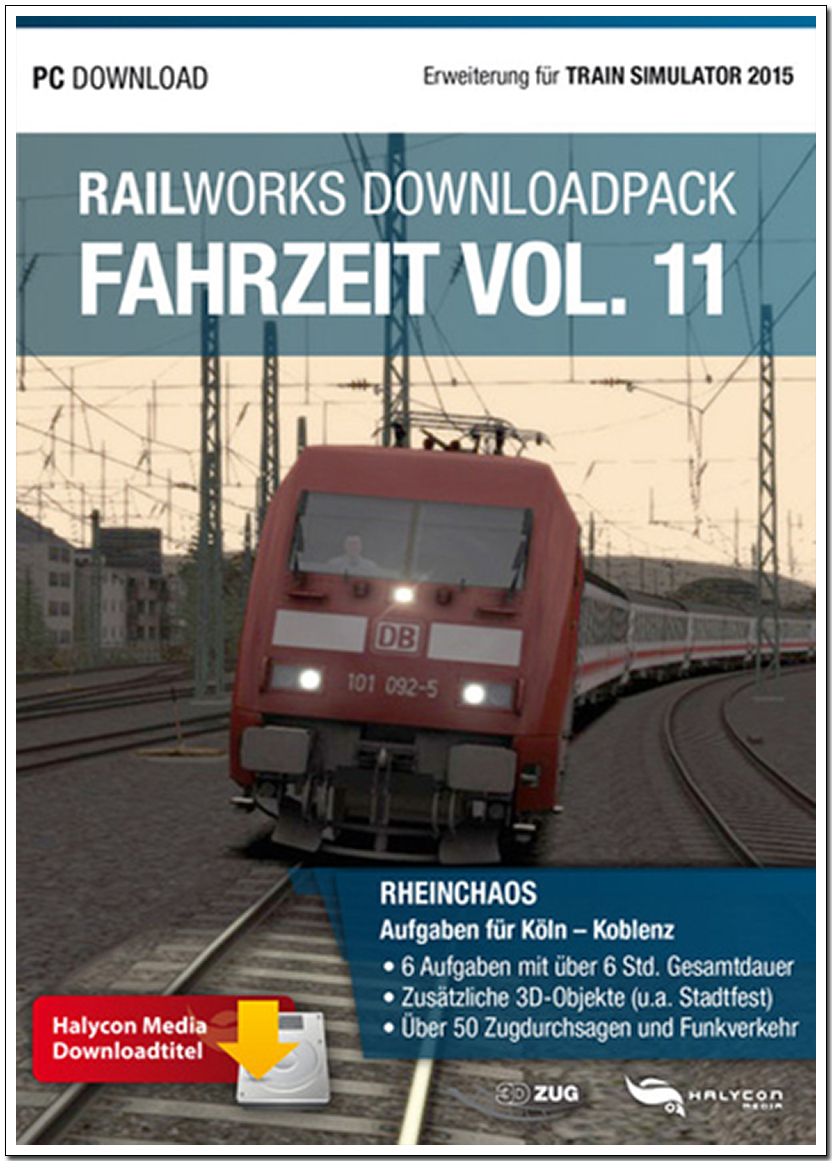Halycon Railworks Downloadpack - Fahrzeit Vol. 11