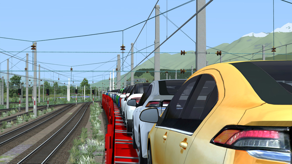 Railworks Downloadpack - Autotransporter Laaers