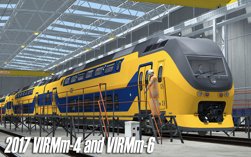 Nederlandse Spoorwegen IRM 'Regiorunner' Passenger Train