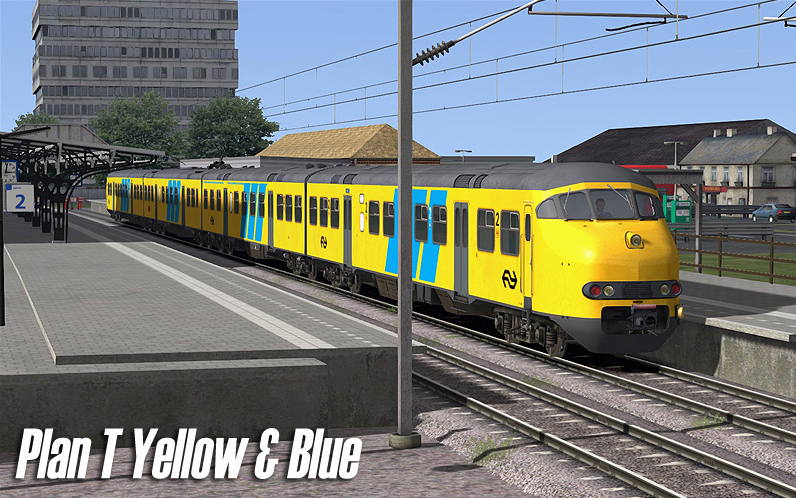 Nederlandse Spoorwegen Mat 64 Passenger Train