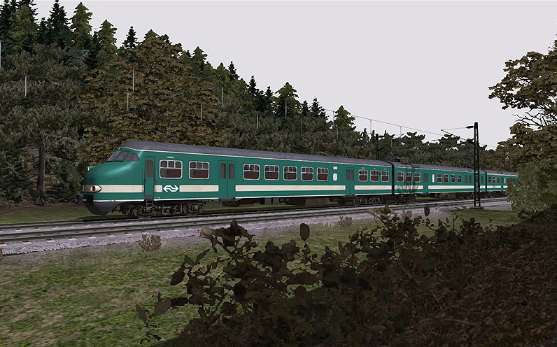 Nederlandse Spoorwegen Mat 64 Passenger Train