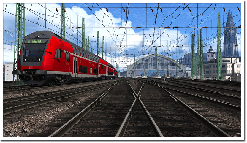 West Rhine Cologne - Koblenz Route Add-on
