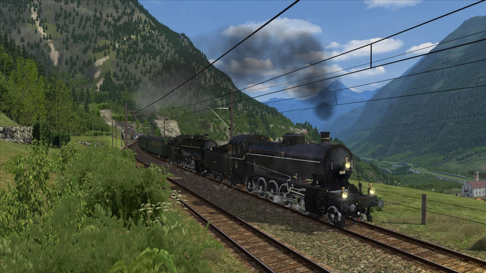 SBB C 5/6 Dampflokomotive