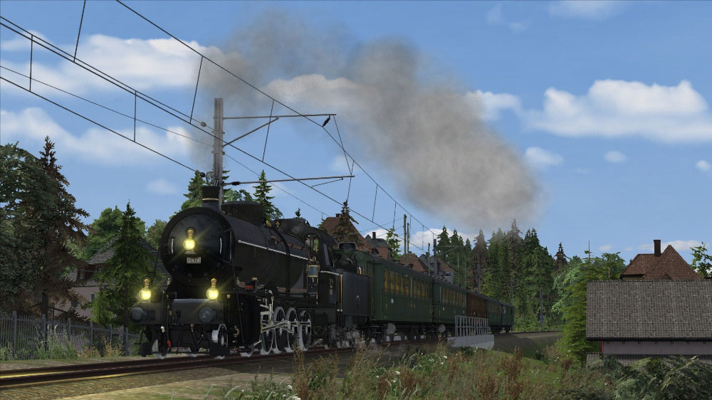 SBB C 5/6 Dampflokomotive
