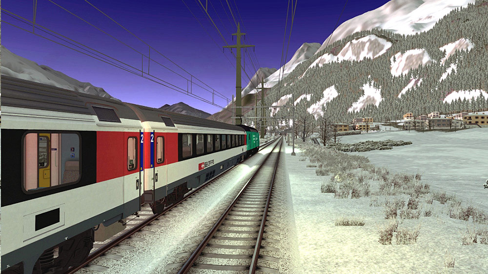 Trainpack 03 - Sonnige, verschneite Leventina