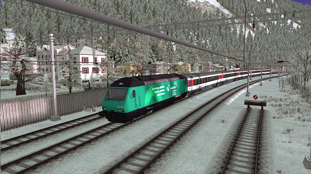 Trainpack 03 - Sonnige, verschneite Leventina