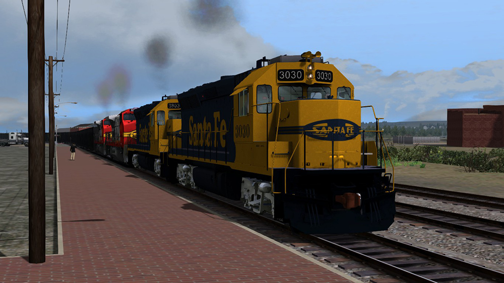 EMD GP40X ATSF Locomotive | Aerosoft US Shop