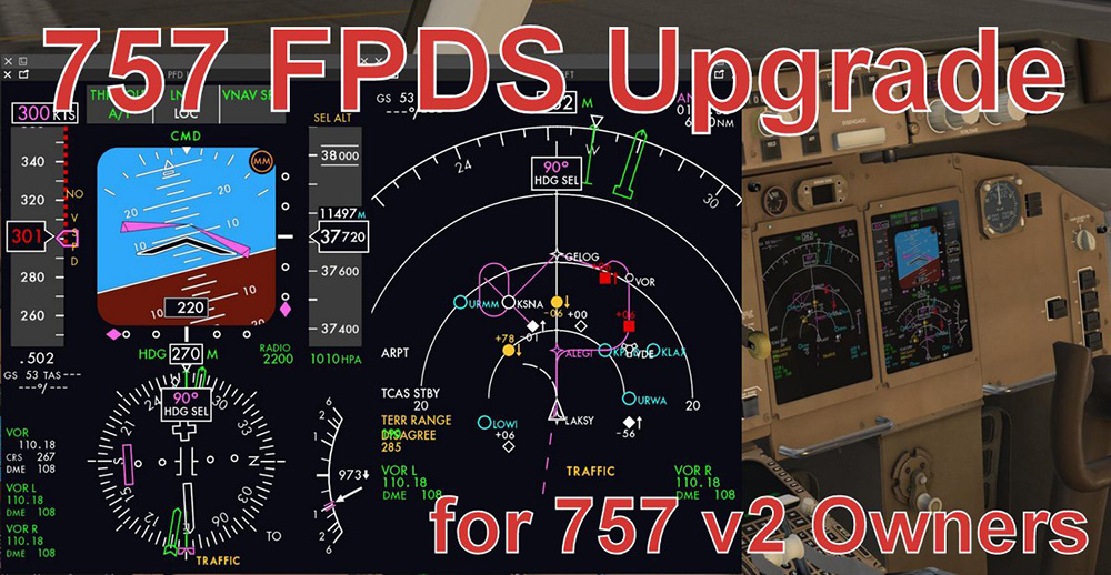 Boeing 757 V2 Professional Avionics Upgrade