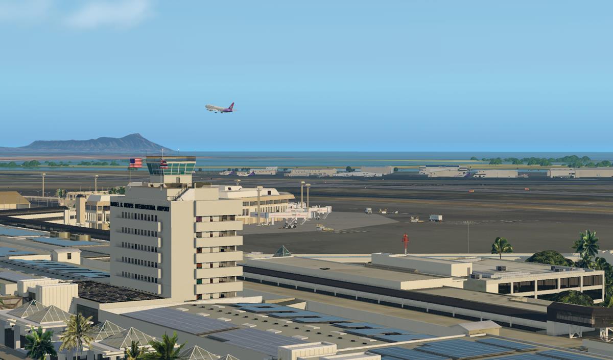 FunnerFlight - PHNL - Honolulu International Airport + Pearl Harbor V3 XP