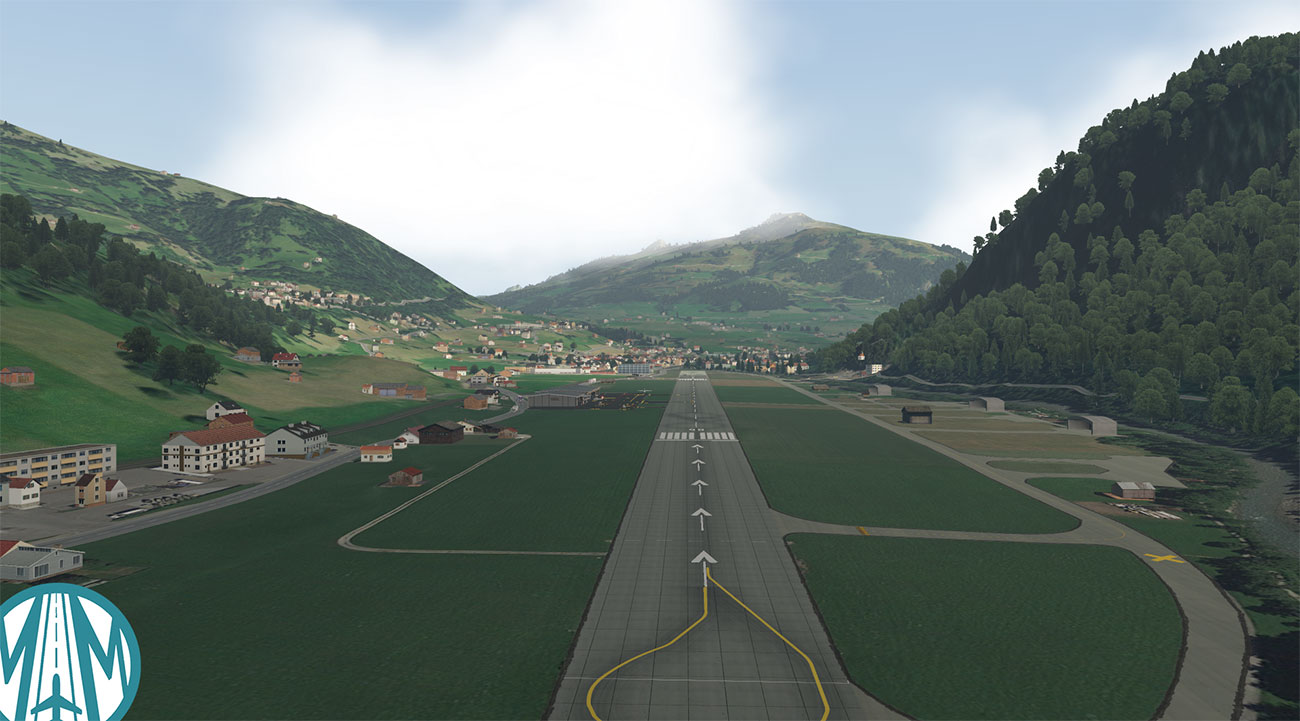 M'M Simulations - LSGK - Gstaad-Saanen Airport XP