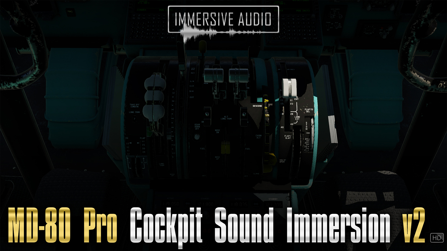 Immersive Audio - MD-80 Pro Cockpit Sound Immersion V2 XP12