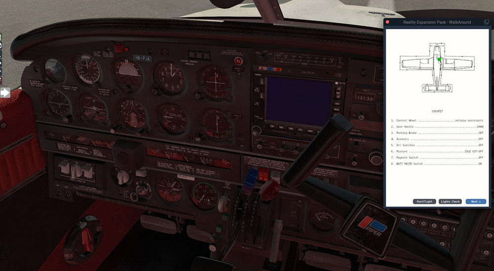 Reality Expansion Pack for Just Flight PA-28R Arrow III