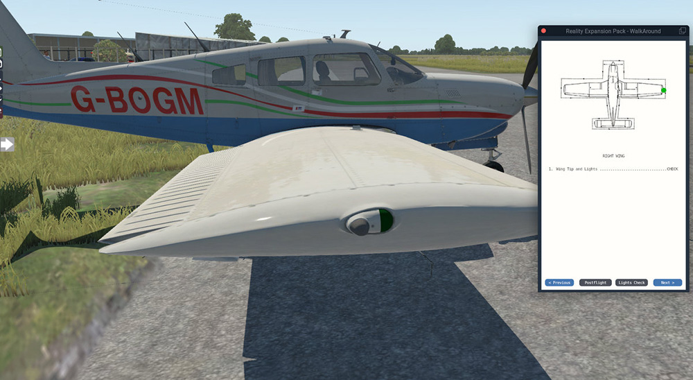 Reality Expansion Pack für Just Flight PA-28R Turbo Arrow III/IV