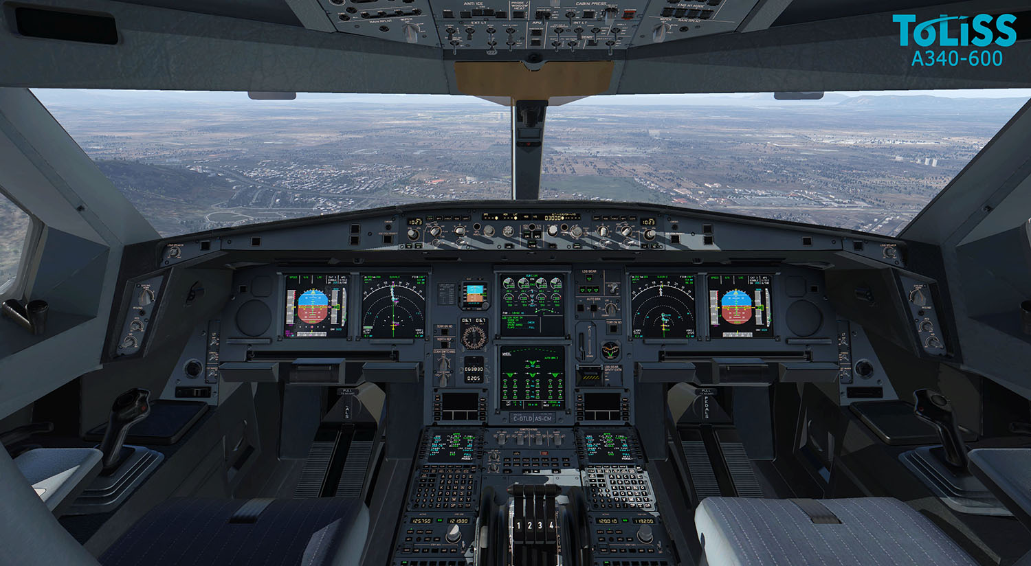 ToLiss A340 600 For X Plane 12 11 Aerosoft Shop
