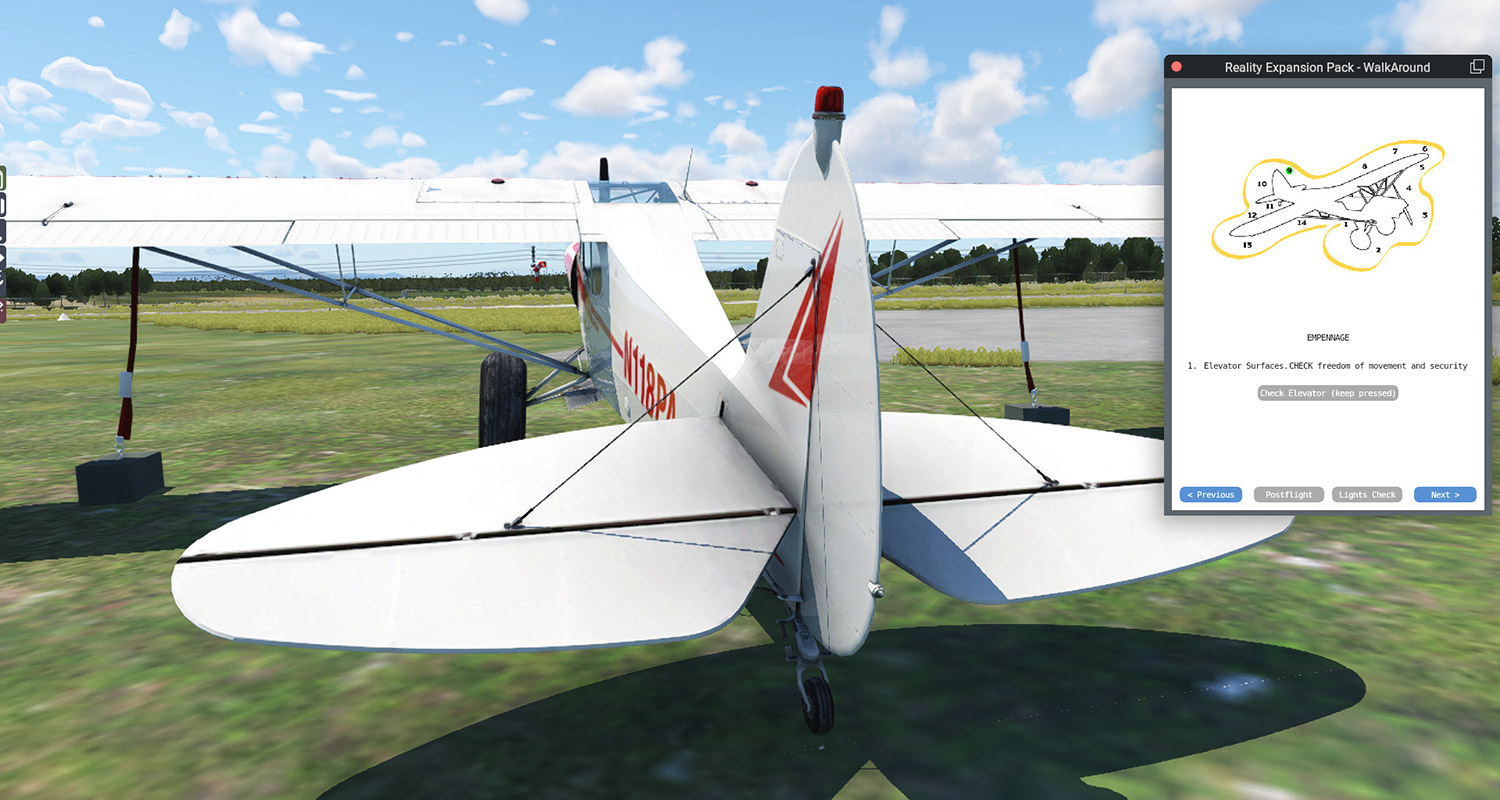 X-Plane.org - Reality Expansion Pack for Piper Super Cub XP12